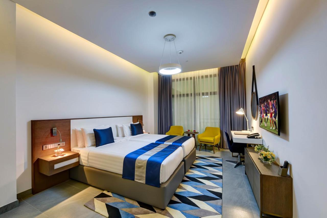Abar Hotel Apartments Dip-1 Dubai Exteriör bild