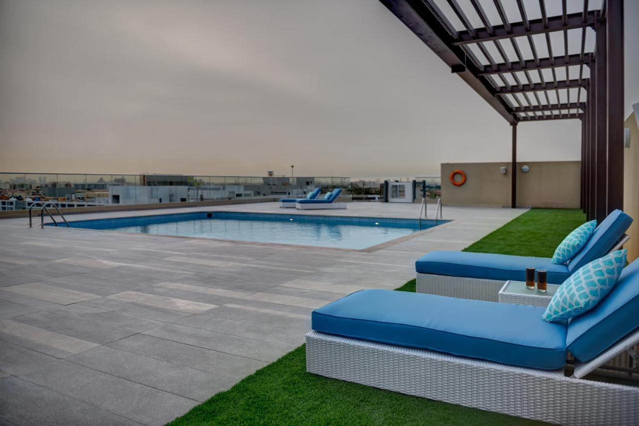 Abar Hotel Apartments Dip-1 Dubai Exteriör bild