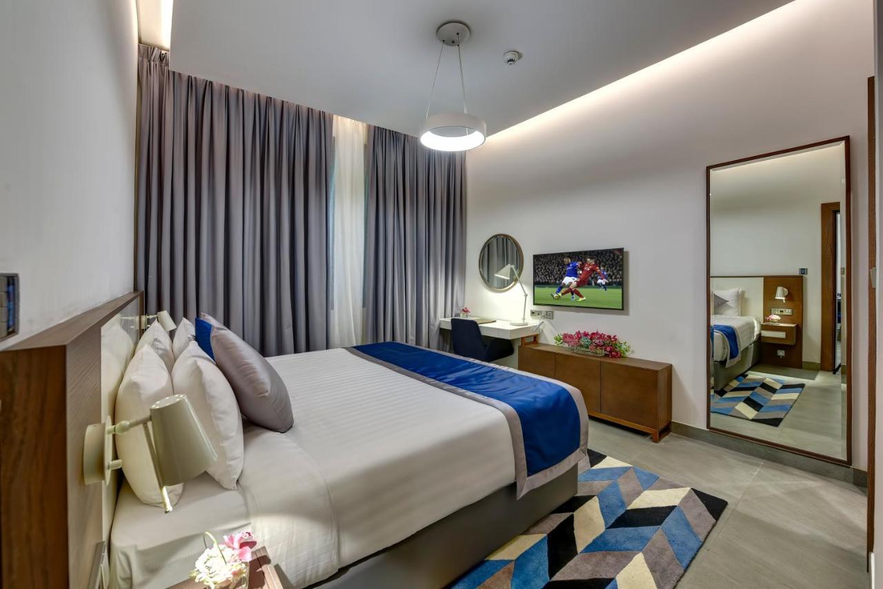 Abar Hotel Apartments Dip-1 Dubai Exteriör bild